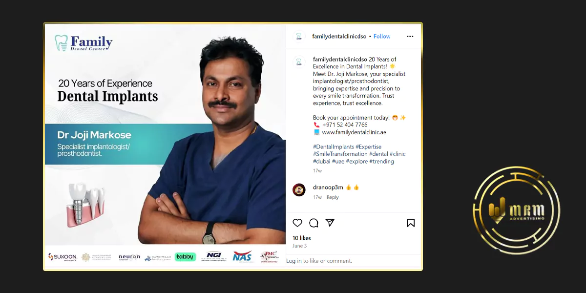 Instagram ad strategies for healthcare clinics in Dubai, boosting clinic visibility in 2024